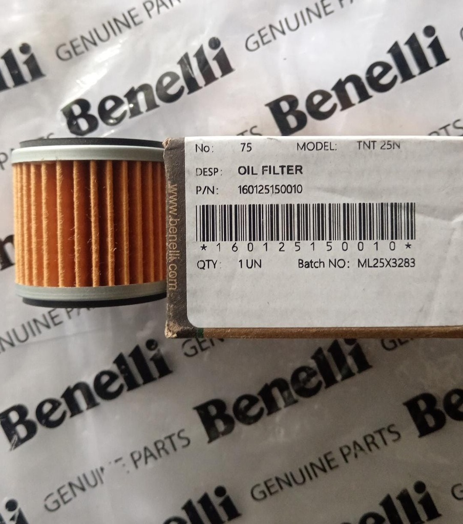 Filtro de Aceite Benelli TNT250/TRK251