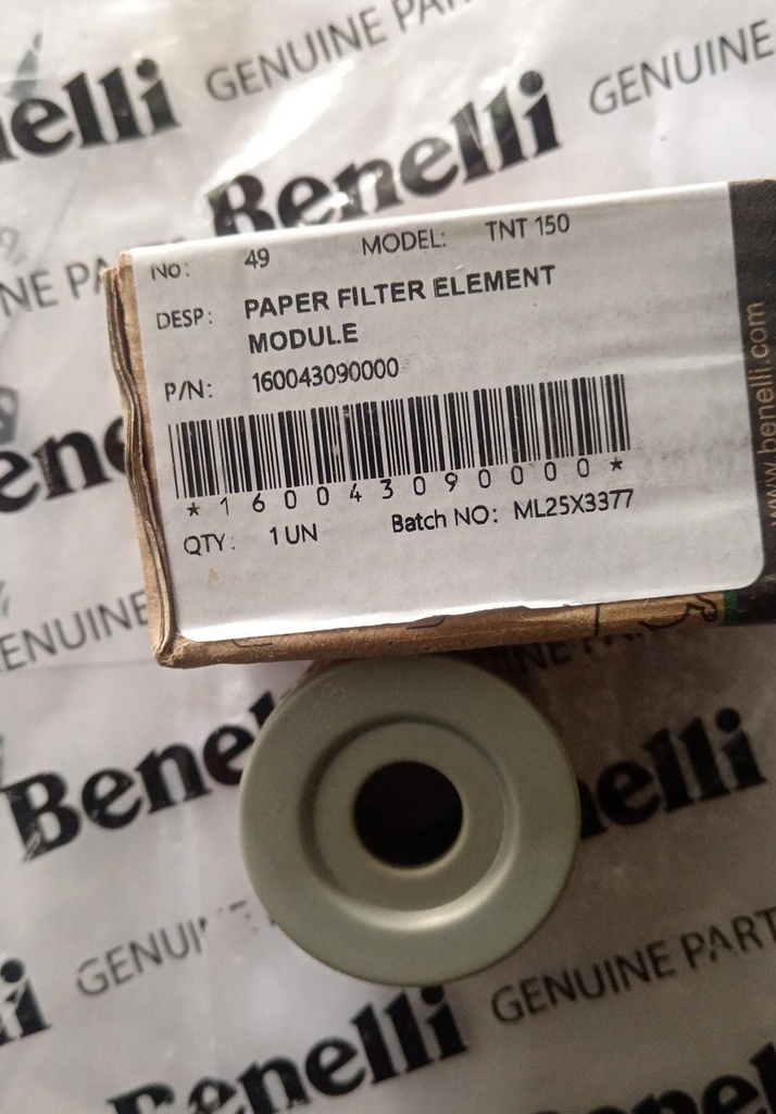 Filtro de aceite Benelli TNT150/180S