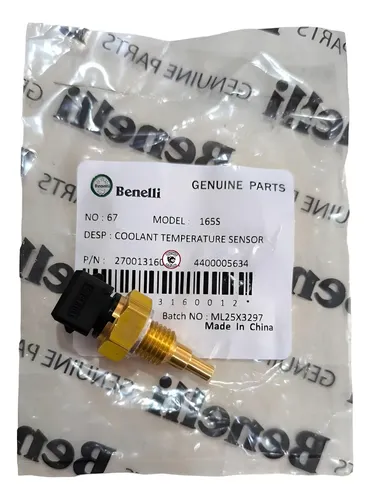 Sensor de temp del refrijerante tnt250/25/251