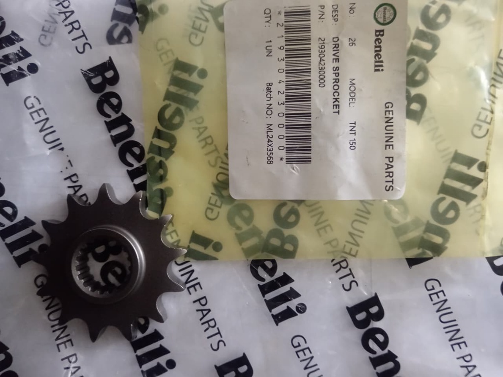 Piñon delantero Benelli TNT150/tnt15