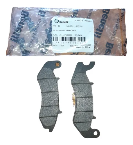 Pastillas de freno delanteras cbs Benelli 180S