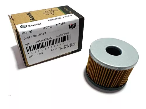 Filtro de aceite Benelli TNT150/180S