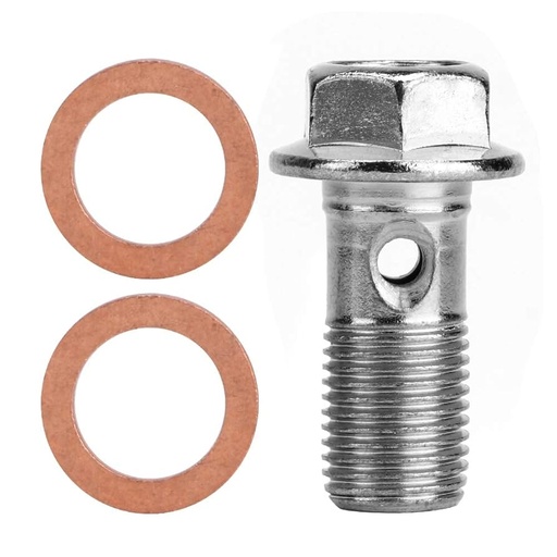Tornillo hueco de manguera de freno 